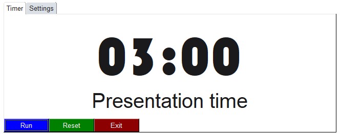 Pysimpleguiを使ってプレゼン用カウントダウンタイマーを作った Qiita
