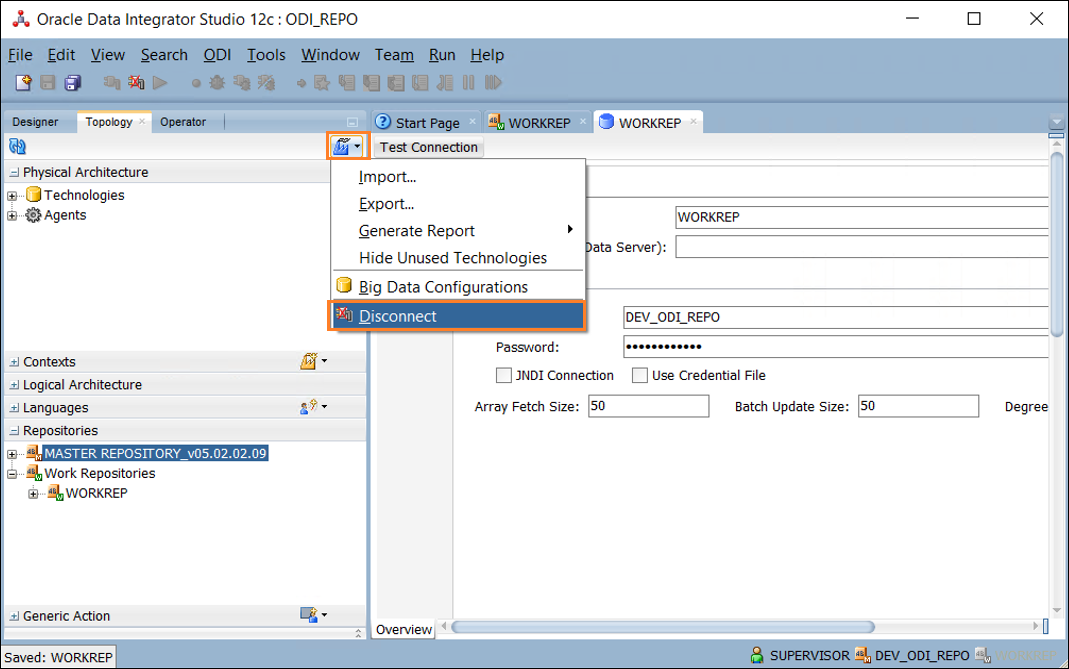 ODIレポジトリDBのパスワード期限が切れて、ODIスタジオからの接続ができなくなった時の対処方法 oci Qiita