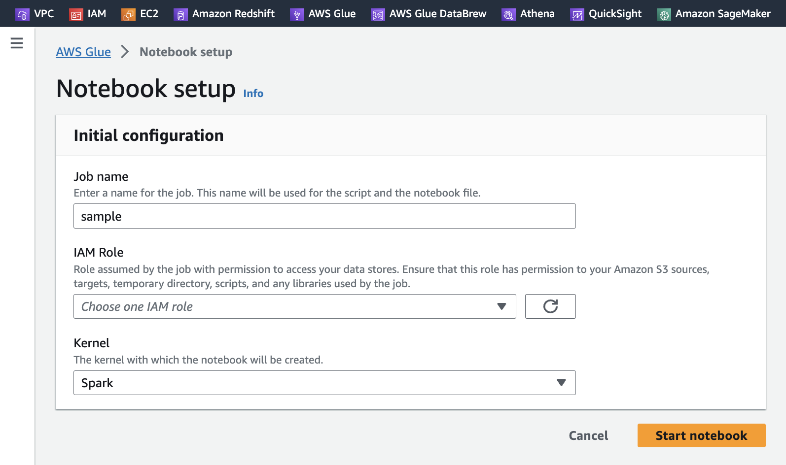 Glue Studio ノートブック と CodeWhisperer でいまどきのETL開発 AWS Qiita