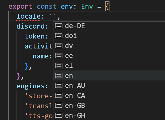 TypeScriptによるサジェスト