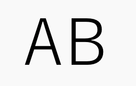 AB の画像