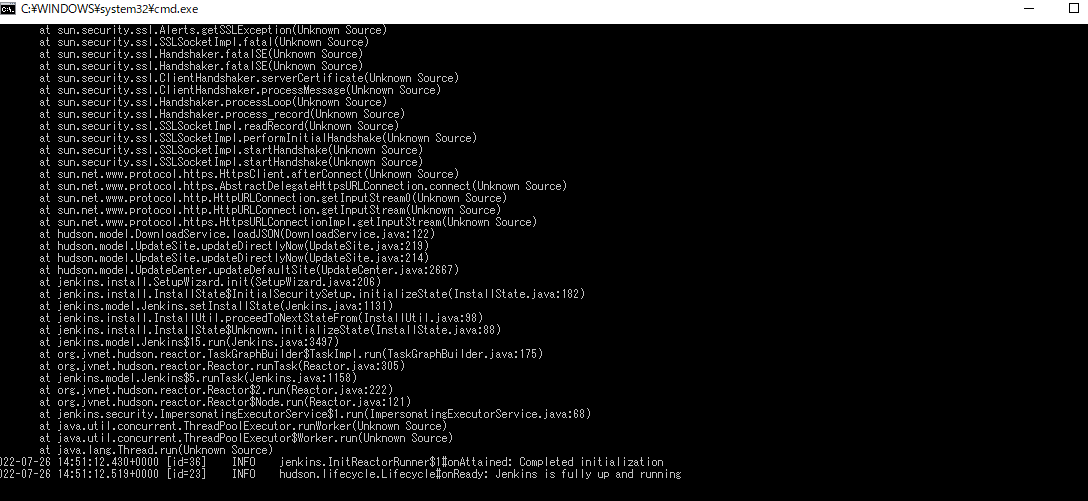【Windows編】Jenkinsを起動する（warファイルから直接起動） Jenkins Qiita