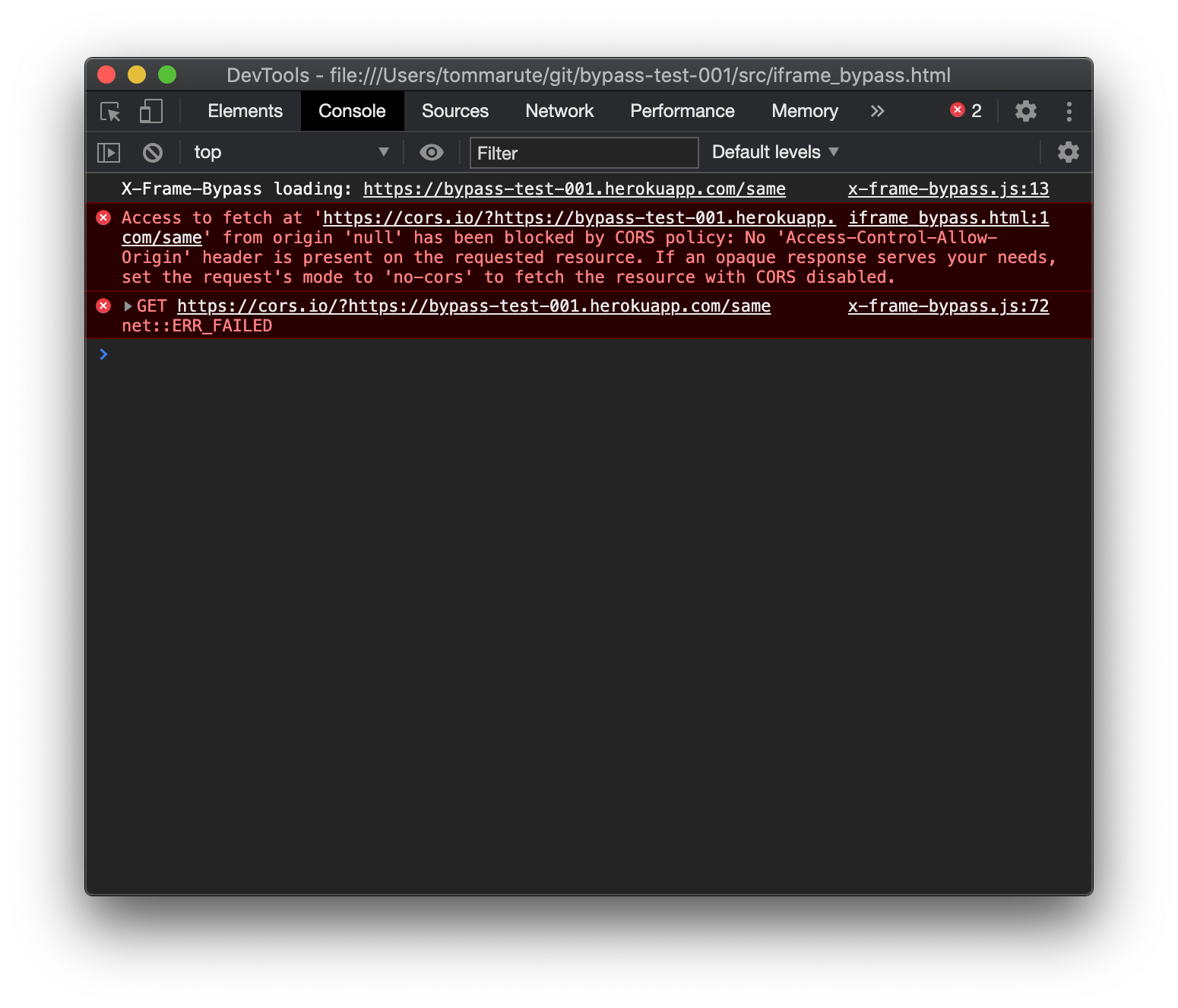 XFrameOptions DENY/SAMEORIGINでも iframe で表示する回避策 JavaScript Qiita