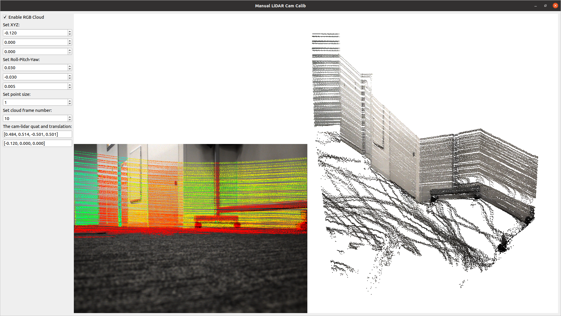 LiDAR-Camera Calibration