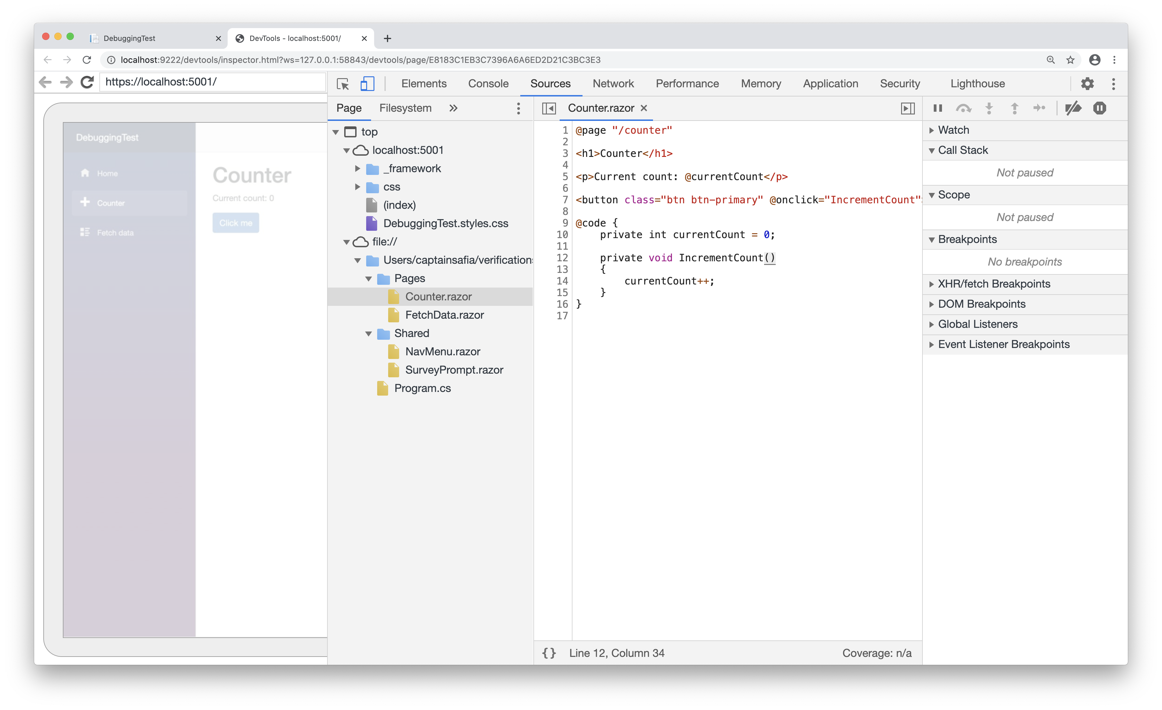 Under the hood with debugging in Blazor Assembly (Blazor wasm デバッグ内部のお話し)【訳】 C Qiita