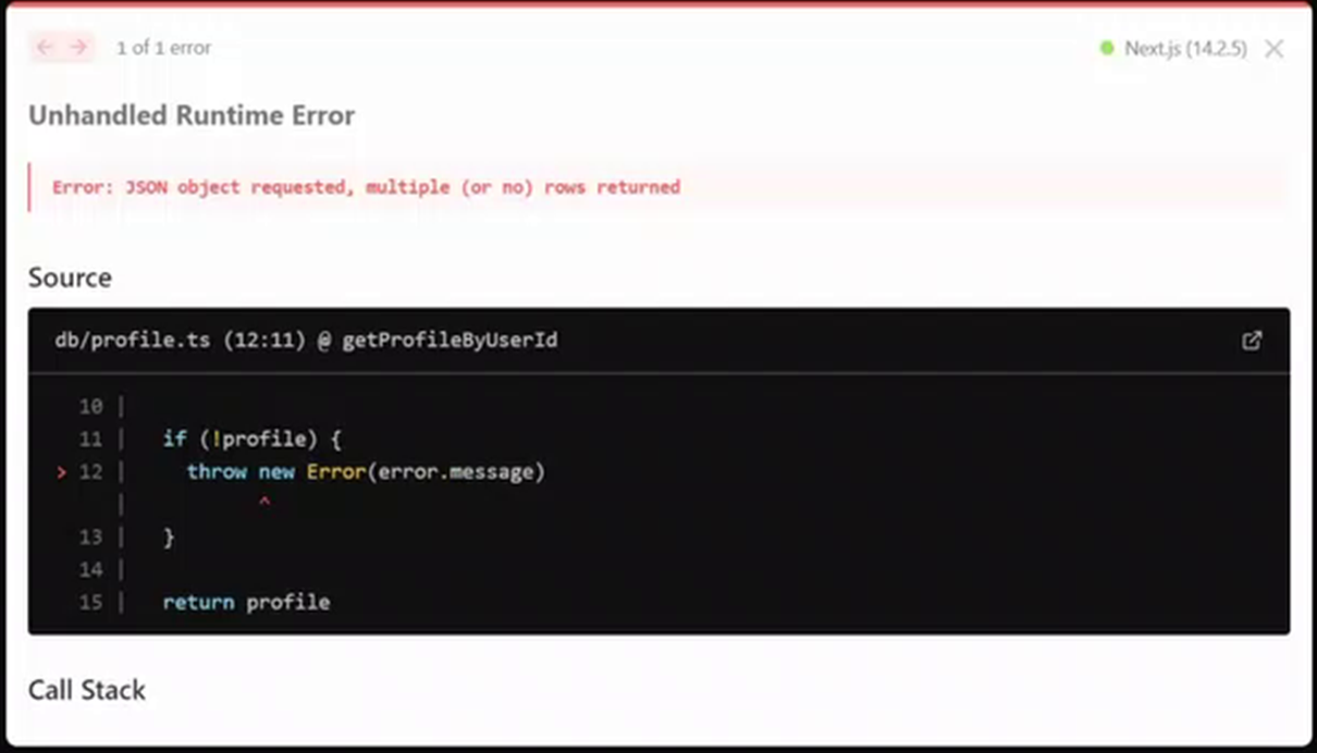 Next.js(14.2.5)bd_profile.ts@getProfileByUserIDエラー.png