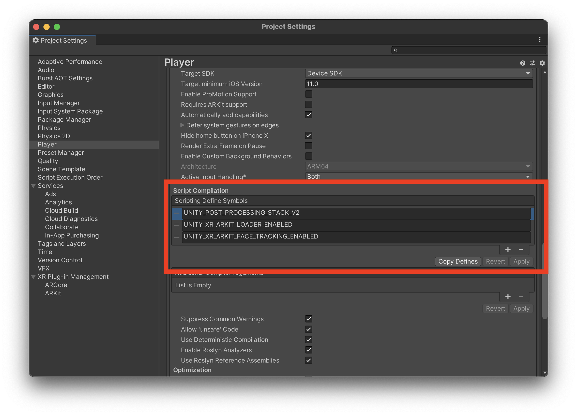 Undefined symbol _OBJC_CLASS__ARGeoAnchor, Unity ARFoundation Xcode
