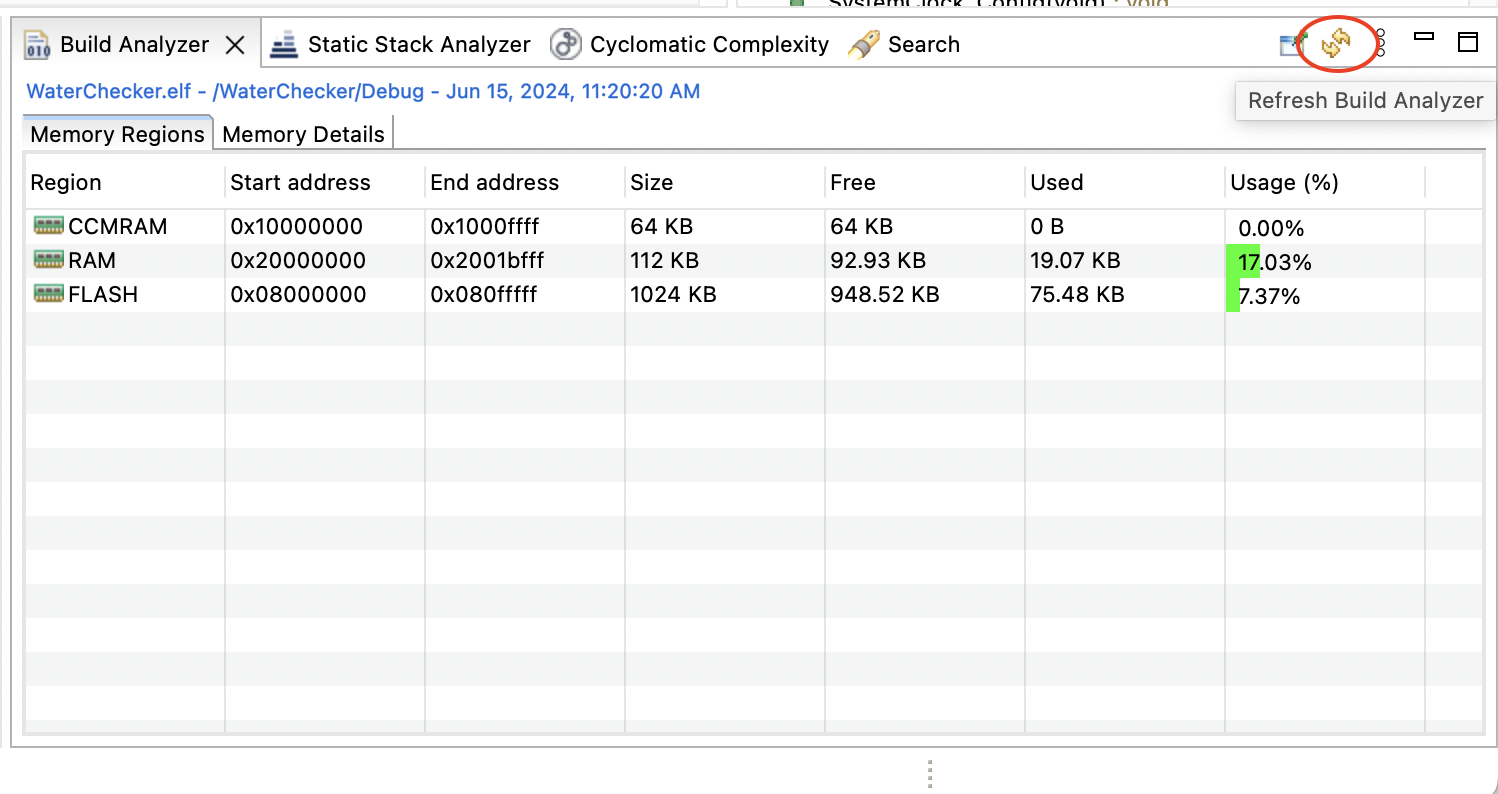 STM32CubeIDEのBuild Analyzerが表示されないことの対策 macOS Qiita