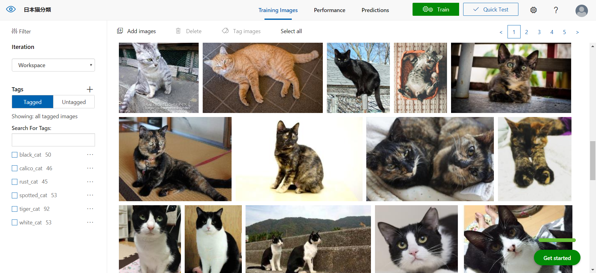 FireShot Capture 107 - Custom Vision_ 日本猫分類 - Training Images - www.customvision.ai.png