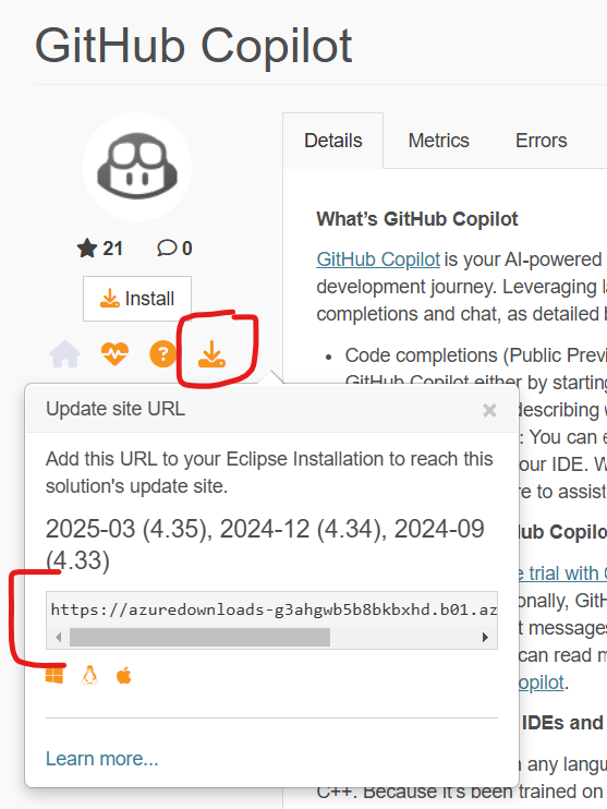 GitHub Copilot for Eclipse（プレビュー）を使ってみた #GitHubCopilot - Qiita