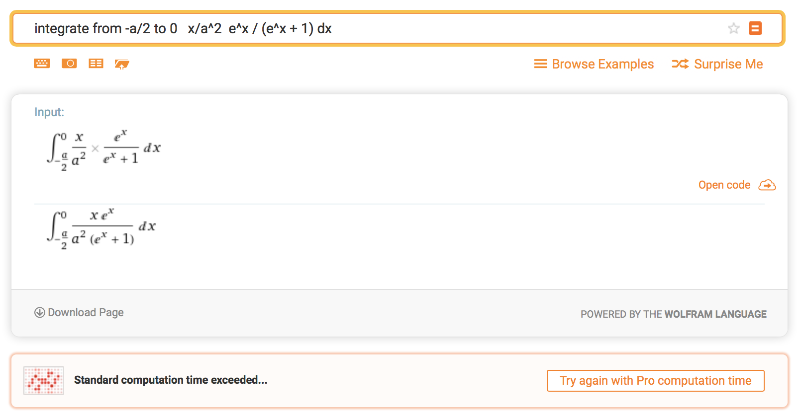 Standard computation time exceeded...