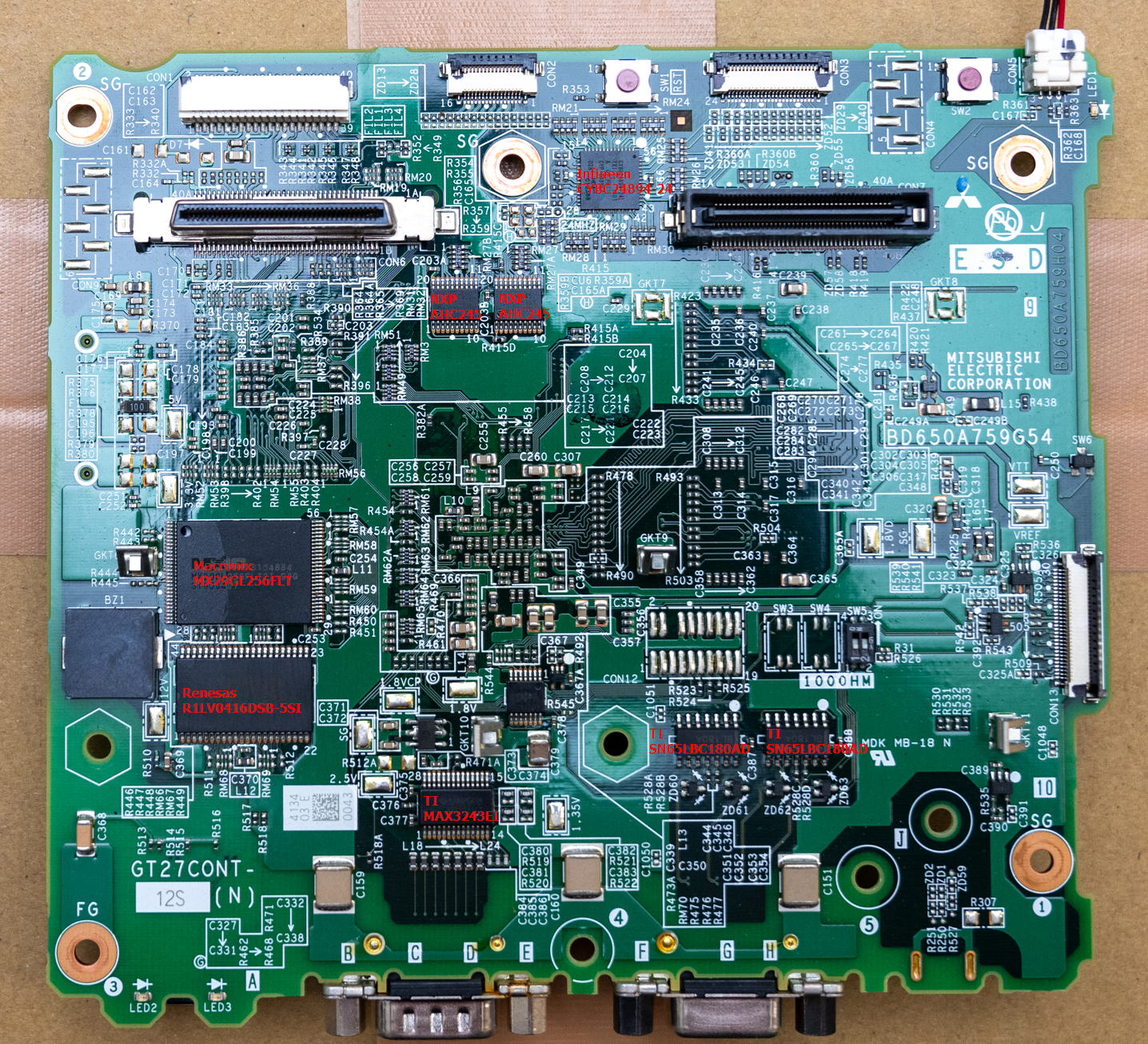 GOT2000 GT2712-STBA 分解してみた #PLC - Qiita