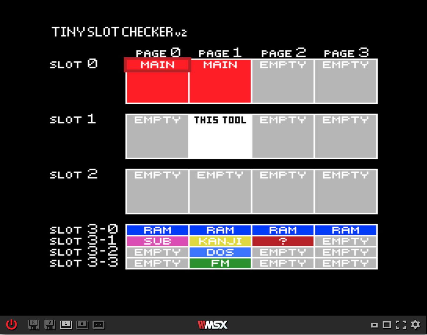 MSX2+ブートシーケンス調査#3（システムワークエリアの初期化） #Z80