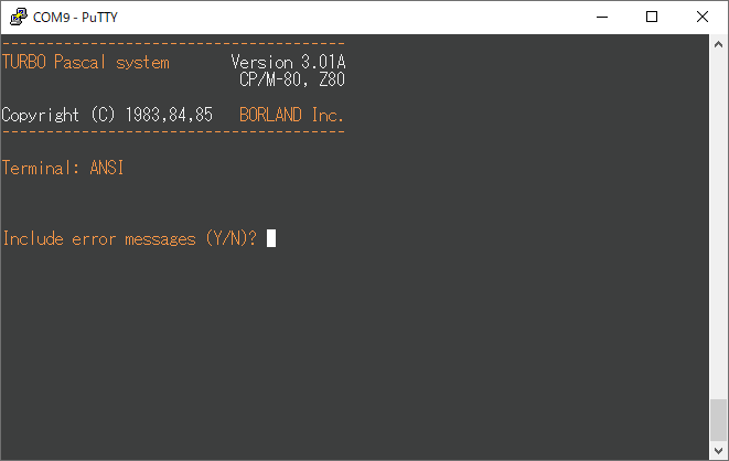 Turbo Pascal 3.0 の使い方 #TurboPascal - Qiita