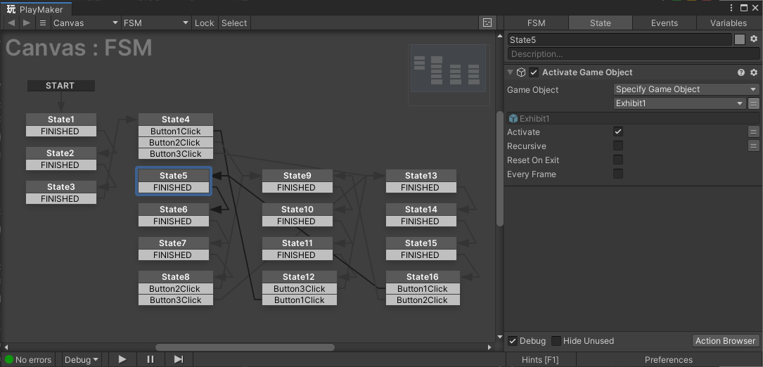 PlayMaker FSM Example
