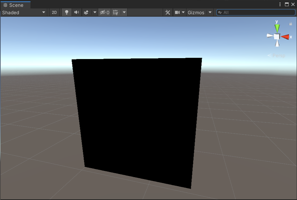 Expected to render black