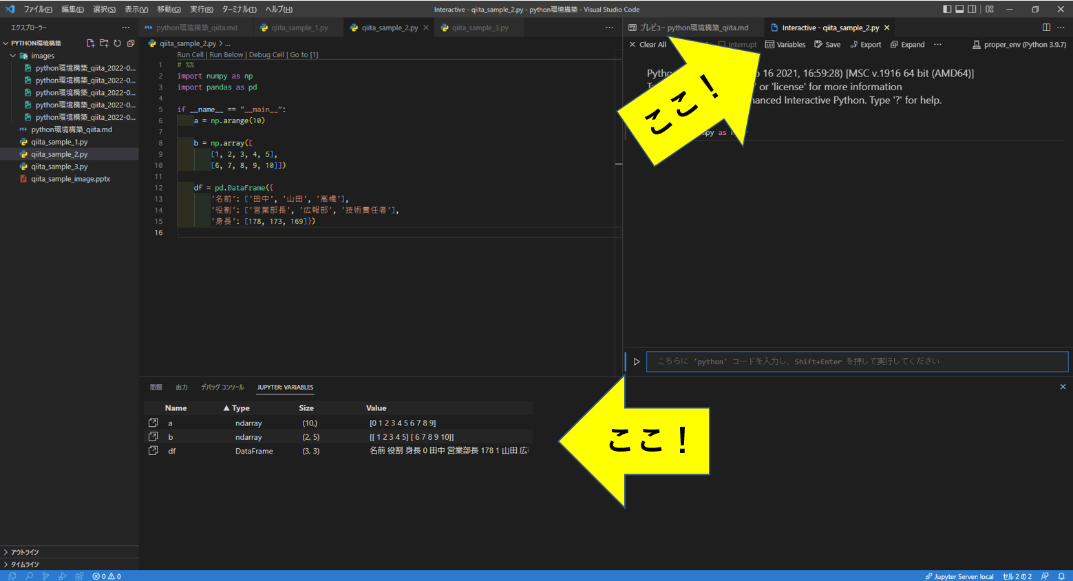 【Anaconda3 + Python】SpyderユーザーがVSCodeに乗り換えた時の手順まとめ #Jupyter - Qiita