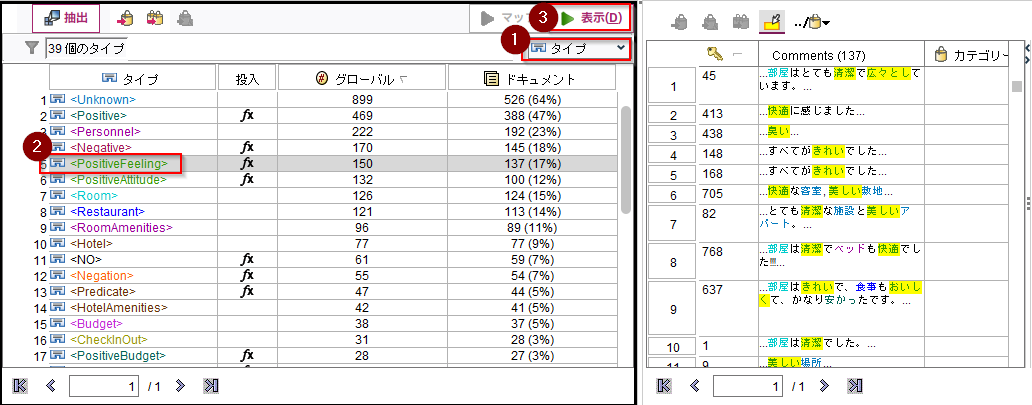 SPSS Modelerのテキスト分析のチュートリアル①インタラクティブ