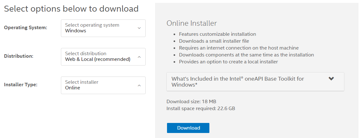 Intel Oneapi Base Toolkit Hpc Toolkit Intel Fortran のインストール Windows版 Qiita