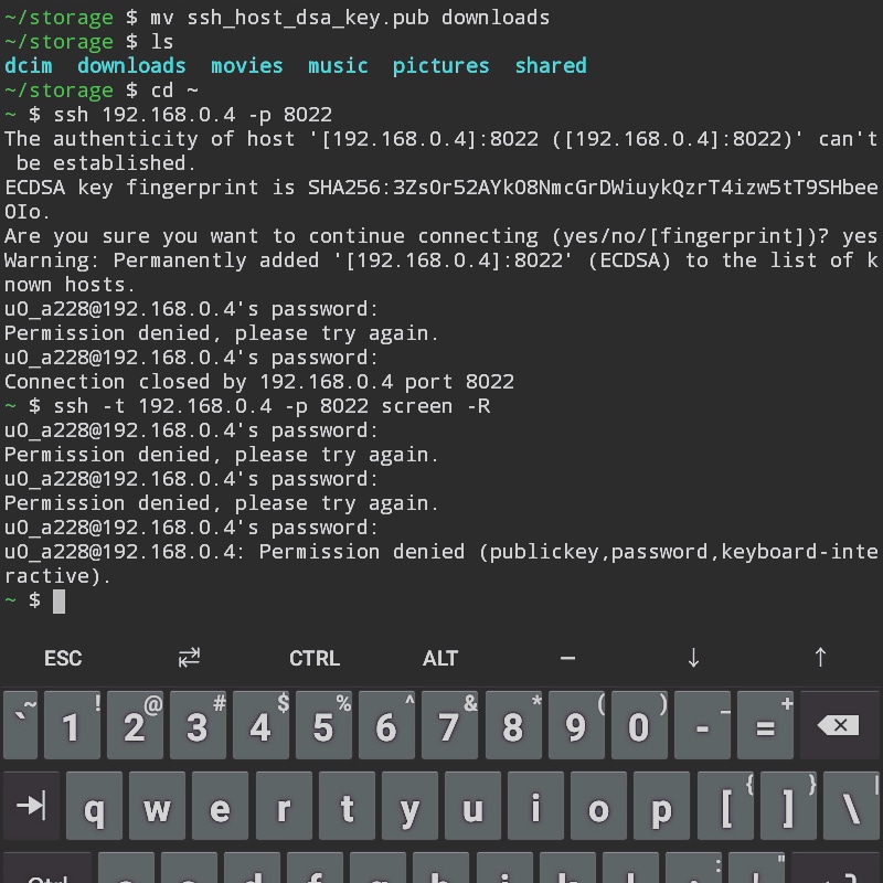 Android Os に Openssh で Android Os を接続する Qiita Android Os に Openssh で Android Os を接続する Qiita