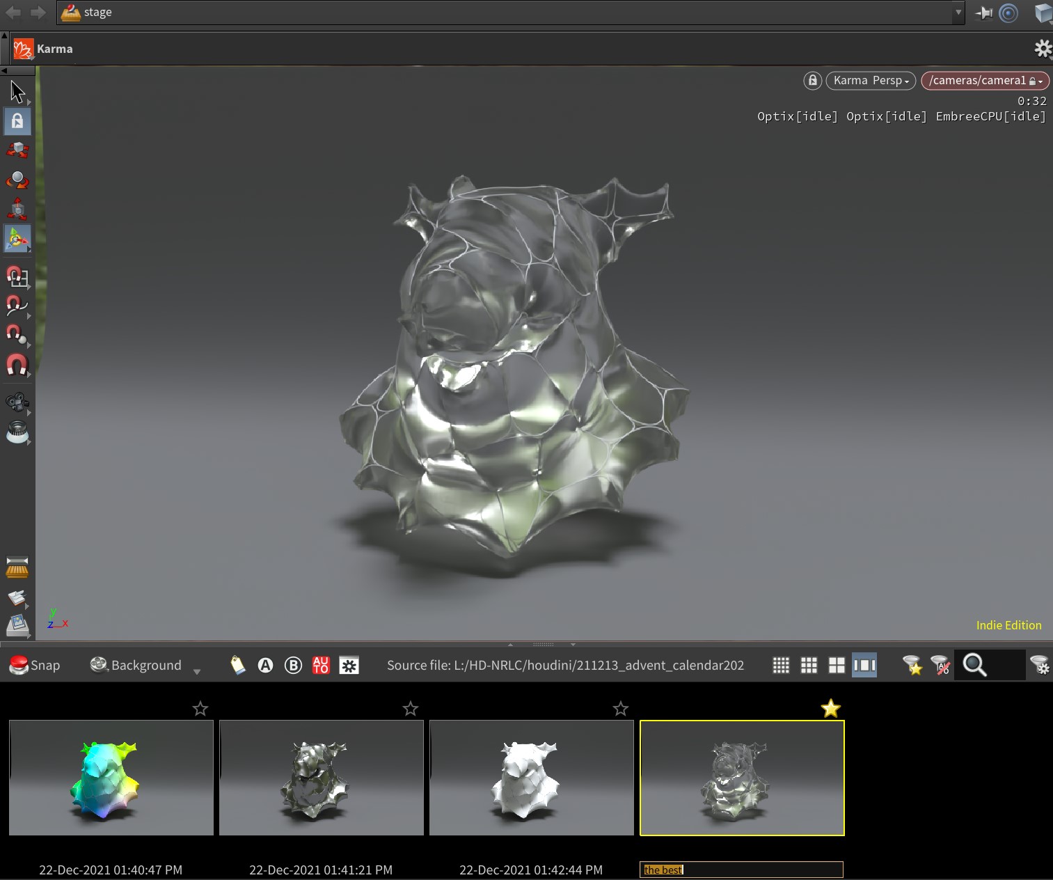 アーティスト視点の主観的USDの価値 #HOUDINI - Qiita