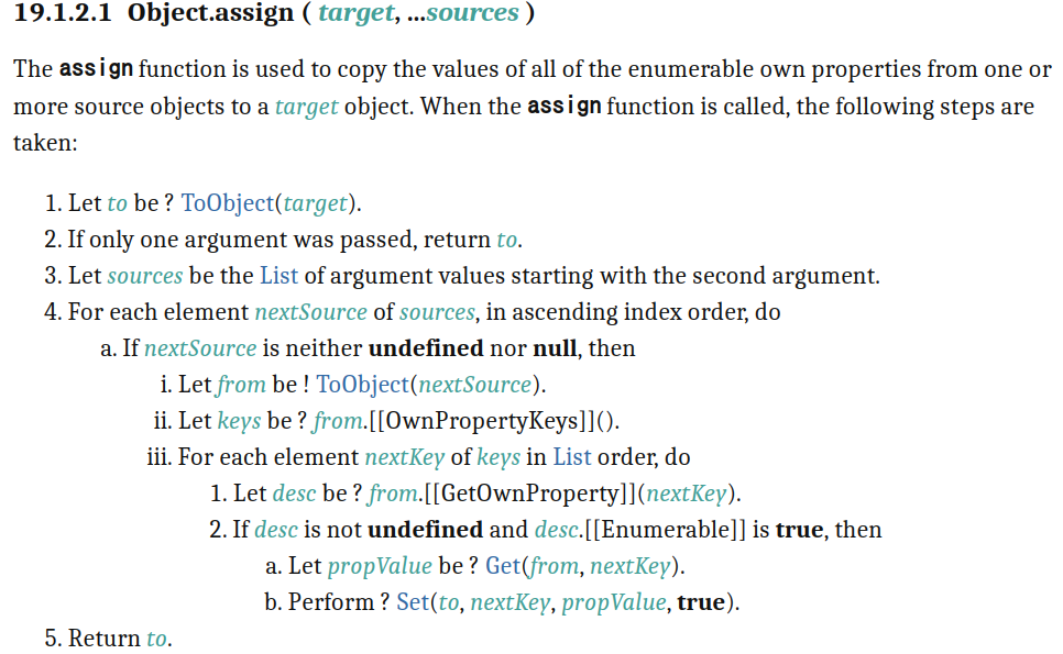 19.1.2.1 Object.assign