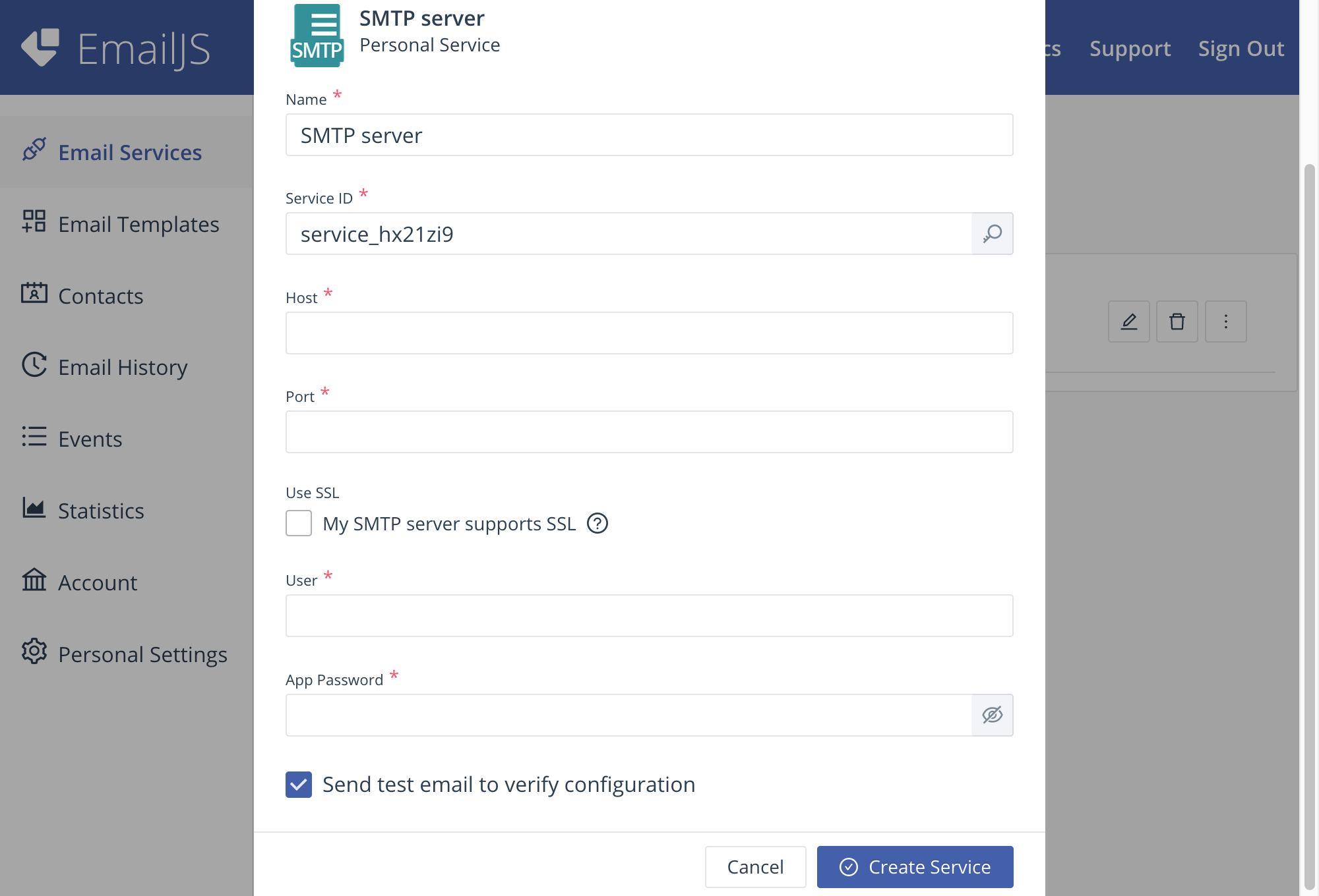 ブラウザのJavaScriptから直接メールを送れるPaaS、EmailJS #email - Qiita