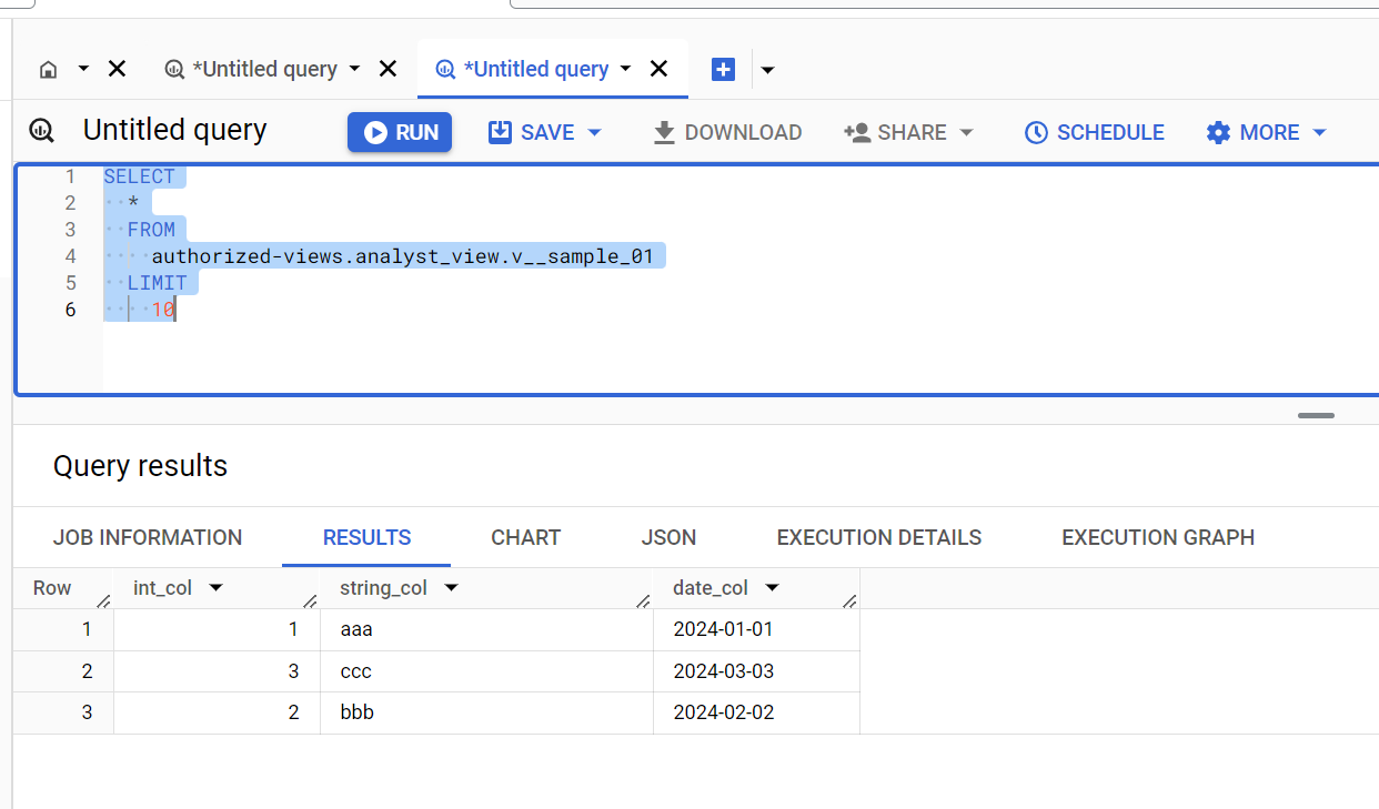 BigQuery Authorized Viewでの権限設定ミスによる`Access Denied