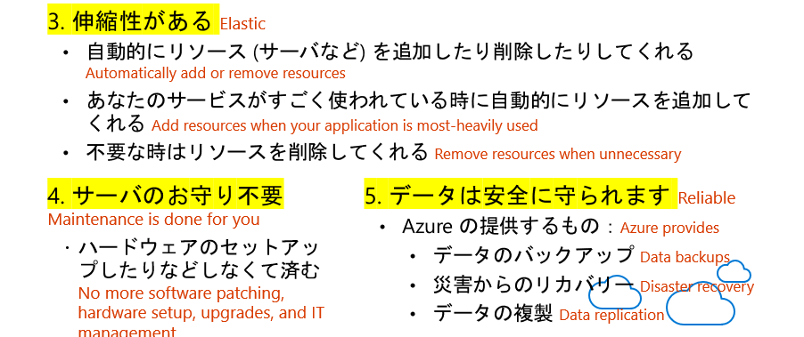 クラウドに移行する理由