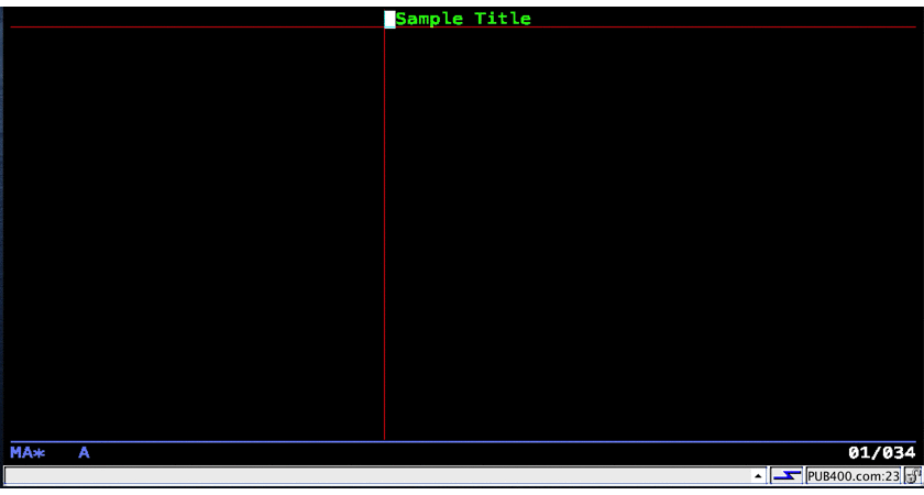 IBM i (旧AS400)の自己学習メモ10 DSPF SDA(Screen Design Aid)チートシート #IBMi - Qiita