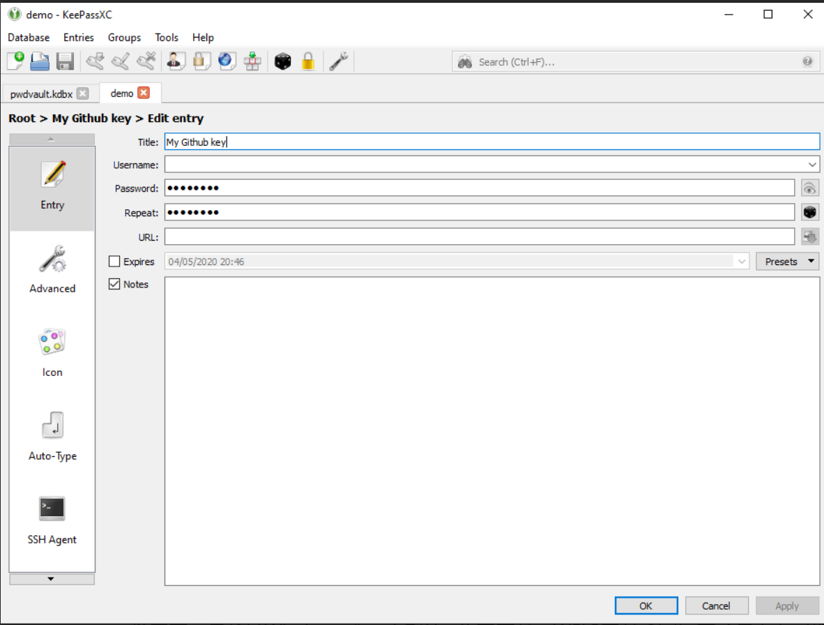 WSL2 KeepassXC SSH Key agent Qiita