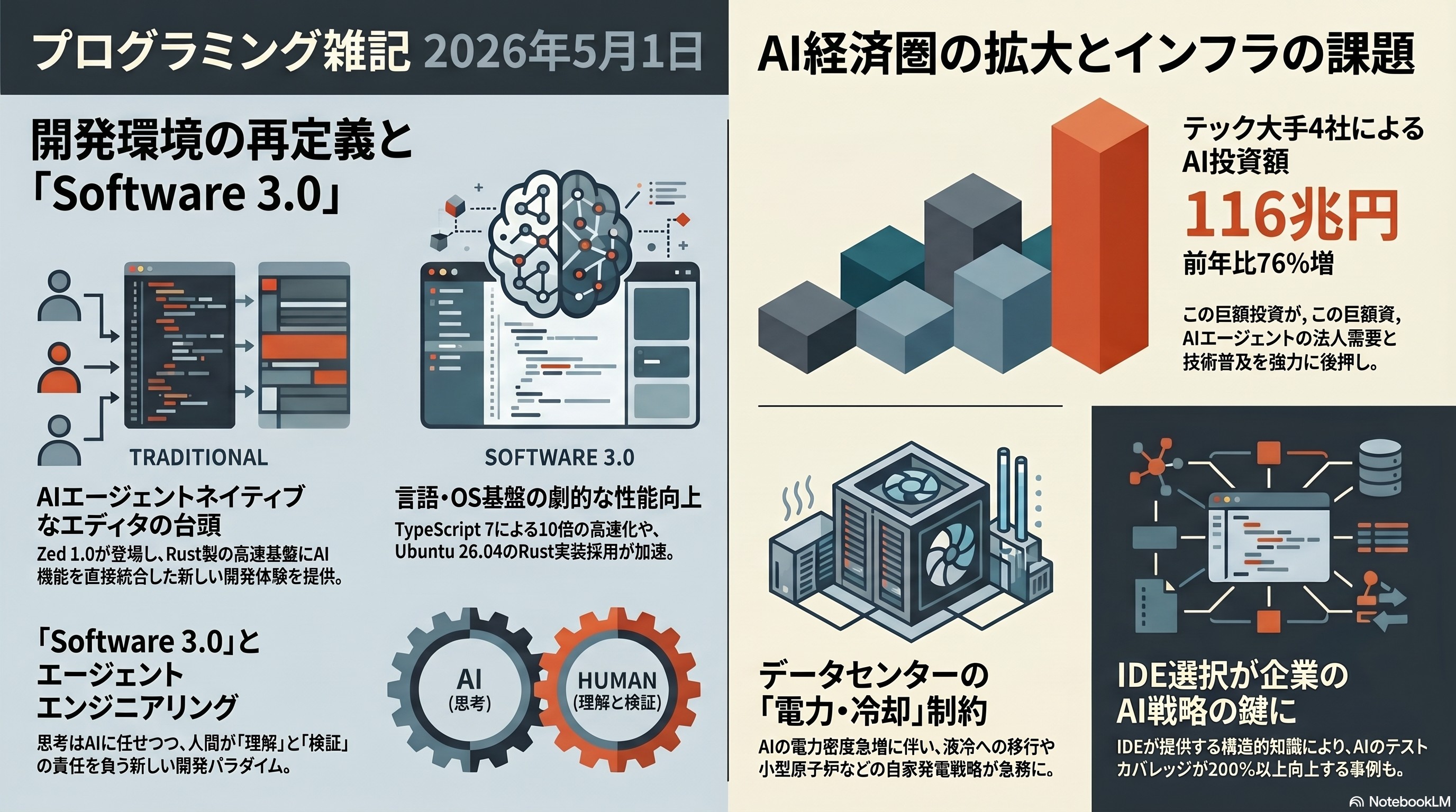 プログラミング雑記 2026年5月1日 #AI - Qiita