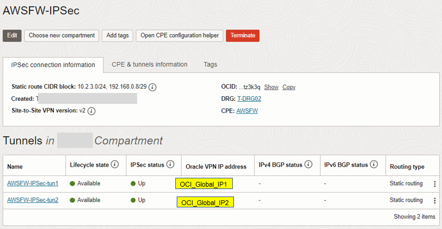 Cisco ASAvを使用したOCI IPSec VPN接続例 #AWS - Qiita