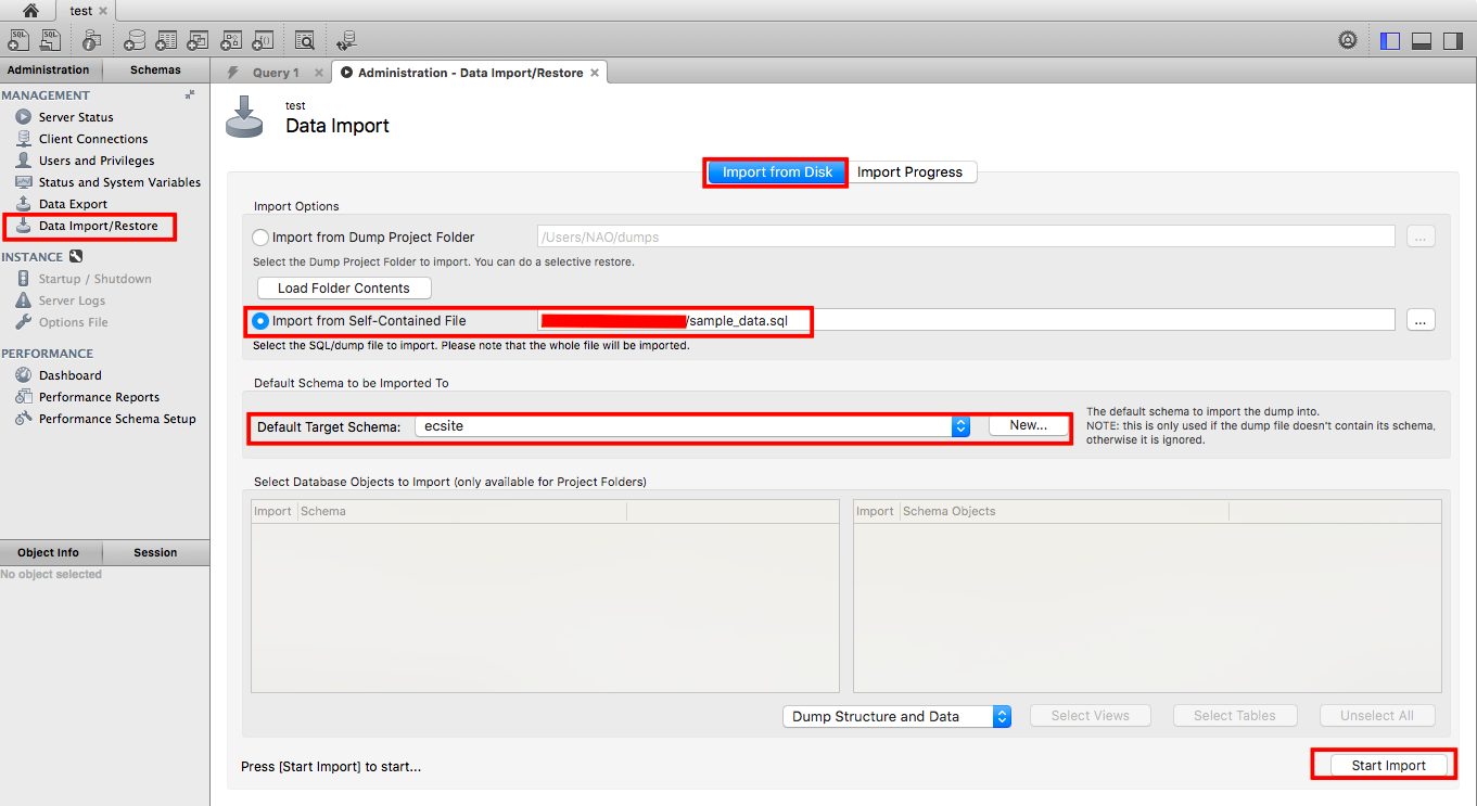 RDS MySQL Workbench による import/export #AWS - Qiita
