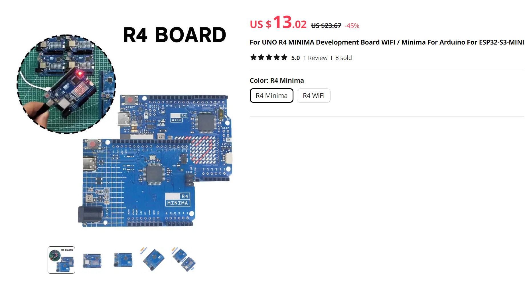 Arduino Uno R4と互換ボードを比較してみる #renesas - Qiita