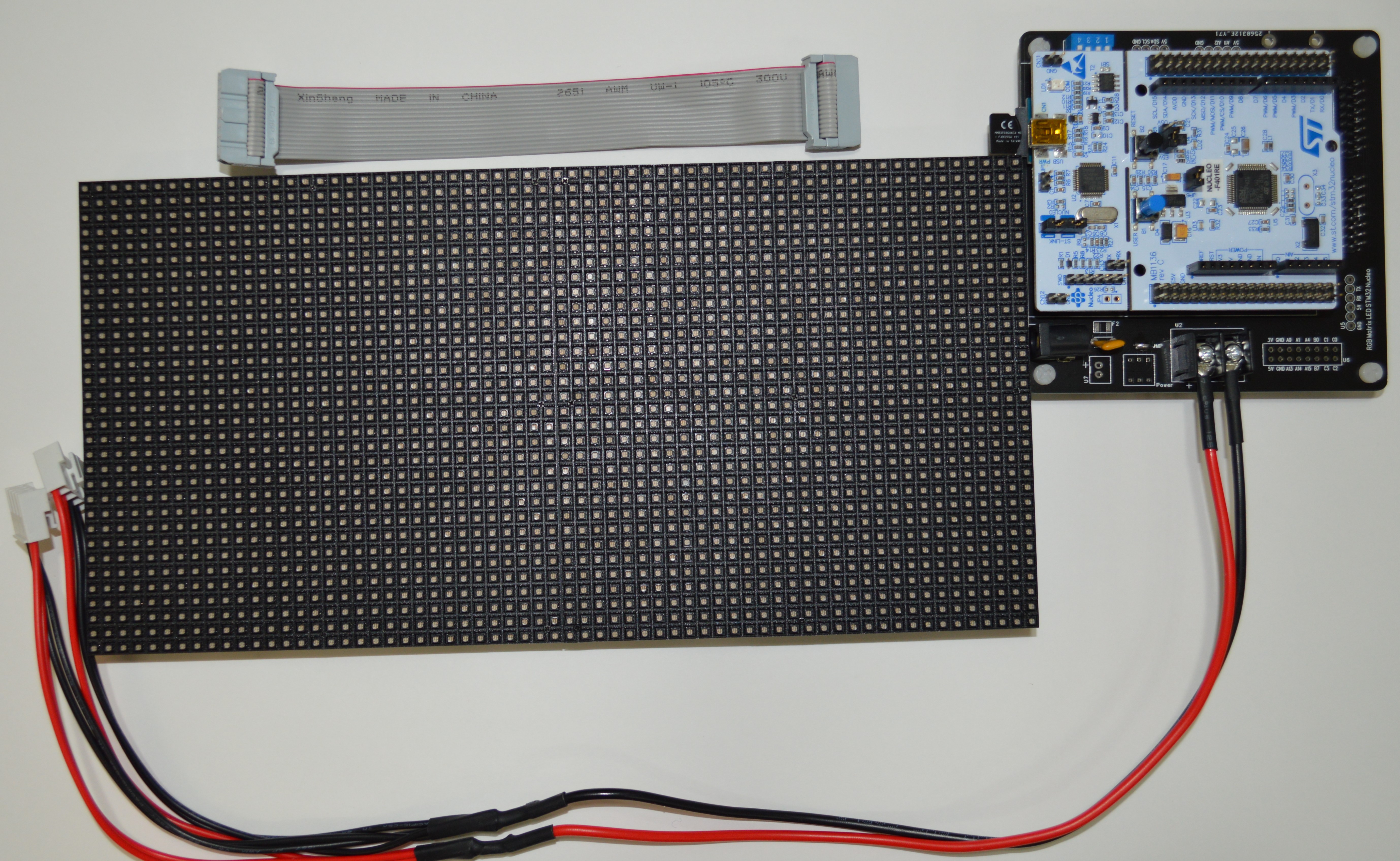 電車のLED方向幕を作ろう #STM32 - Qiita