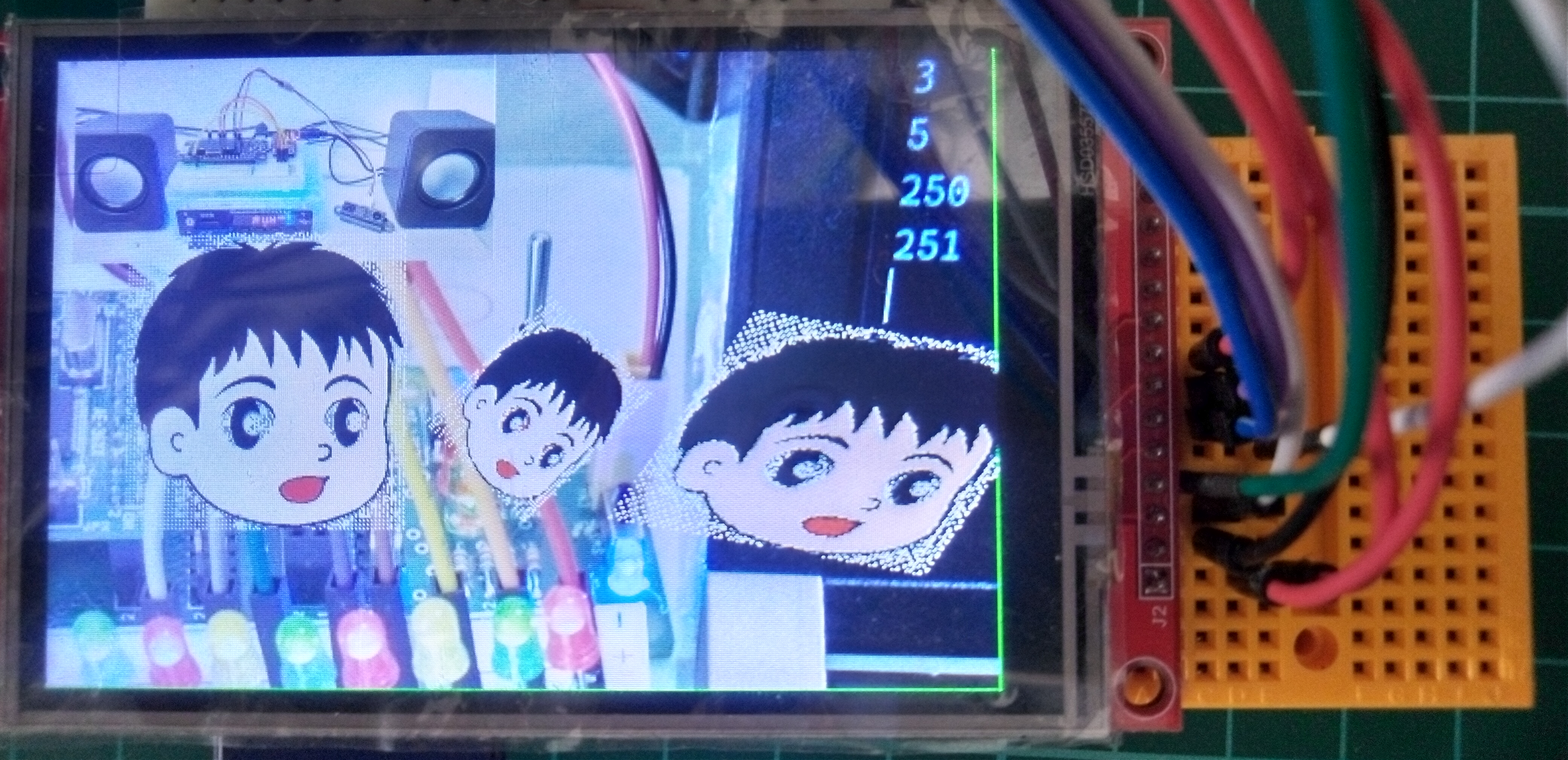 ILI9488 TFT ディスプレイモジュールにSDの画像ファイルを表示