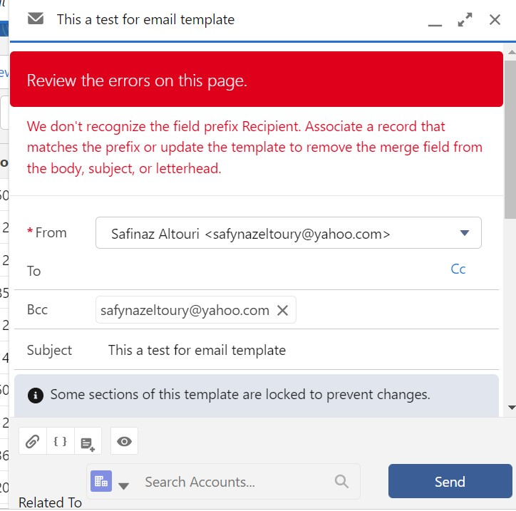 Flowからアラートメールをメールテンプレートから作成する時の注意 Salesforce Qiita