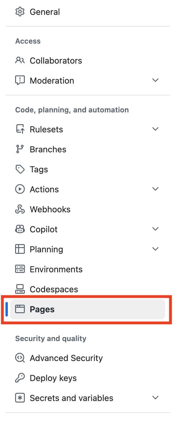 Select Pages