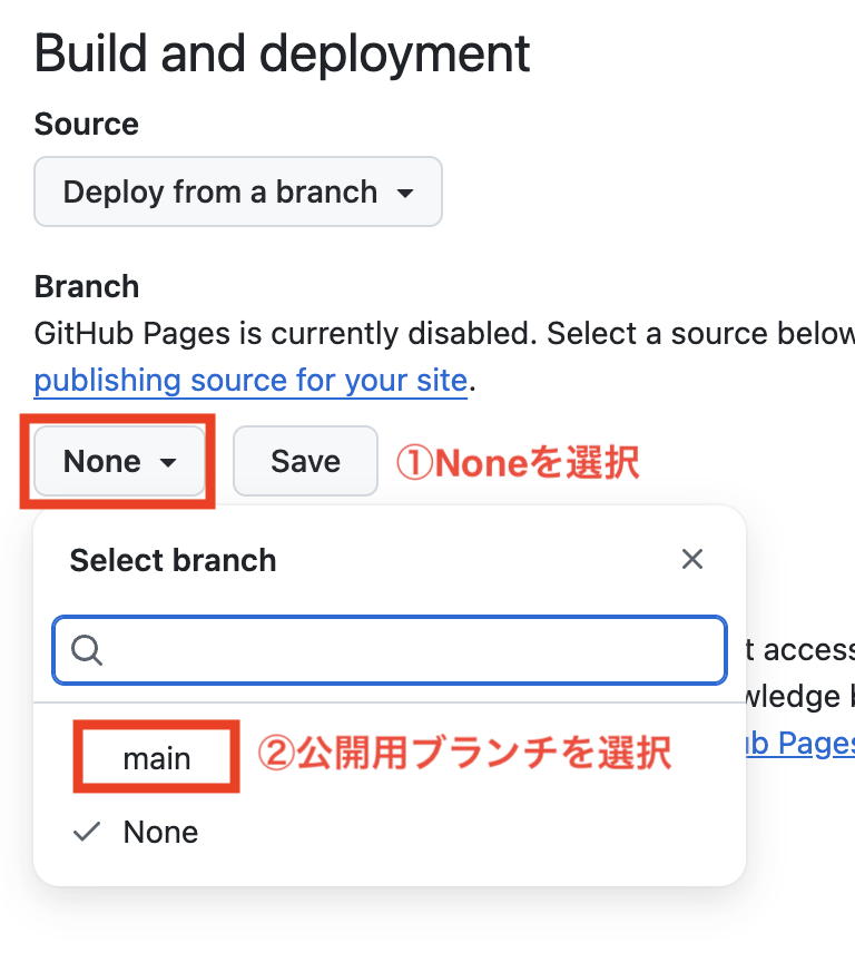 Select Branch