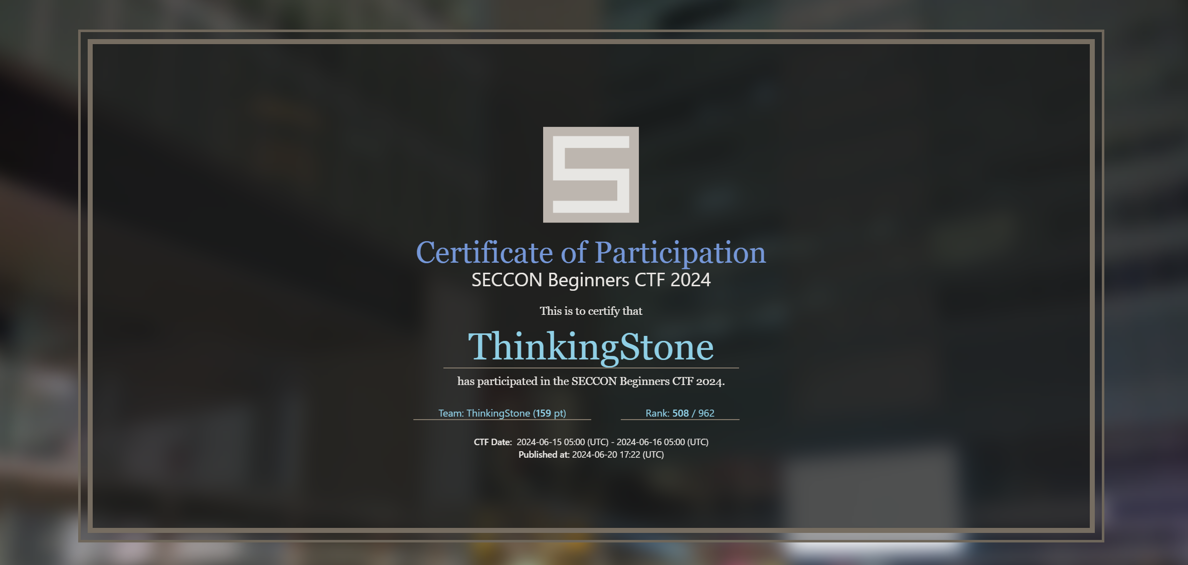 SECCON Beginners CTF 2024 write up #メモ - Qiita