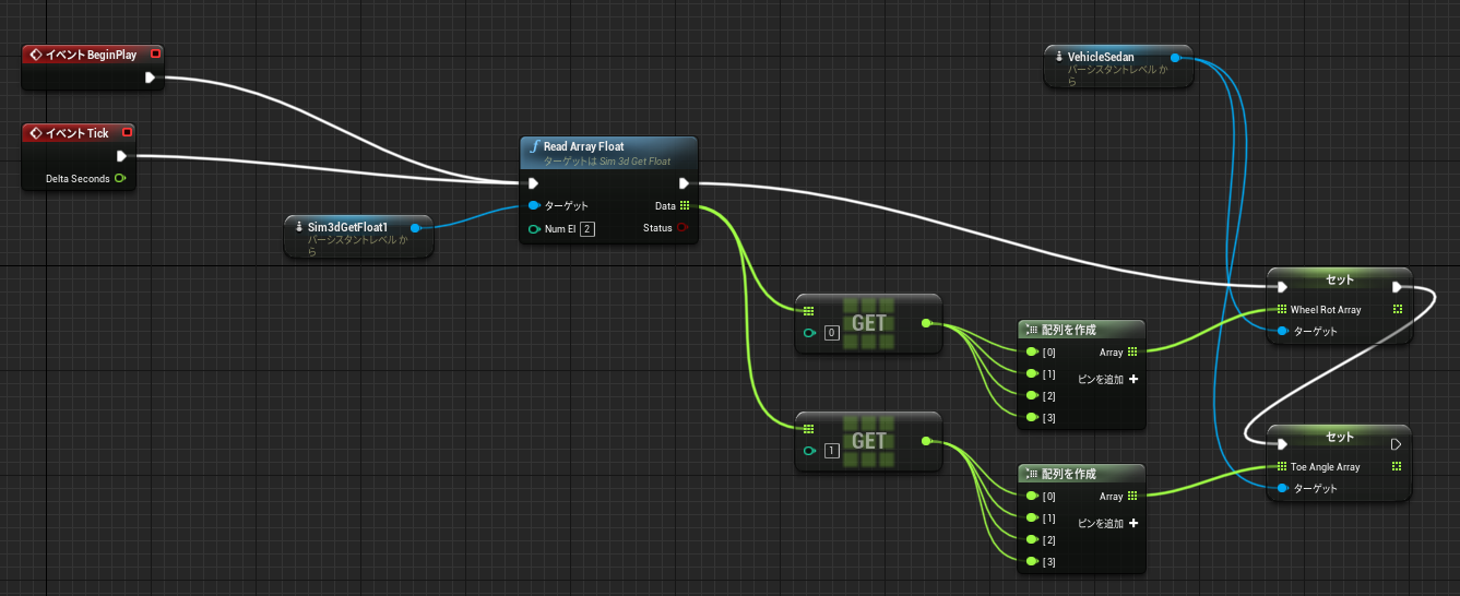 MATLAB / Simulink で作ったシミュレーションを Unreal Engine で可視化して遊ぶ 【後編】 UE4 Qiita