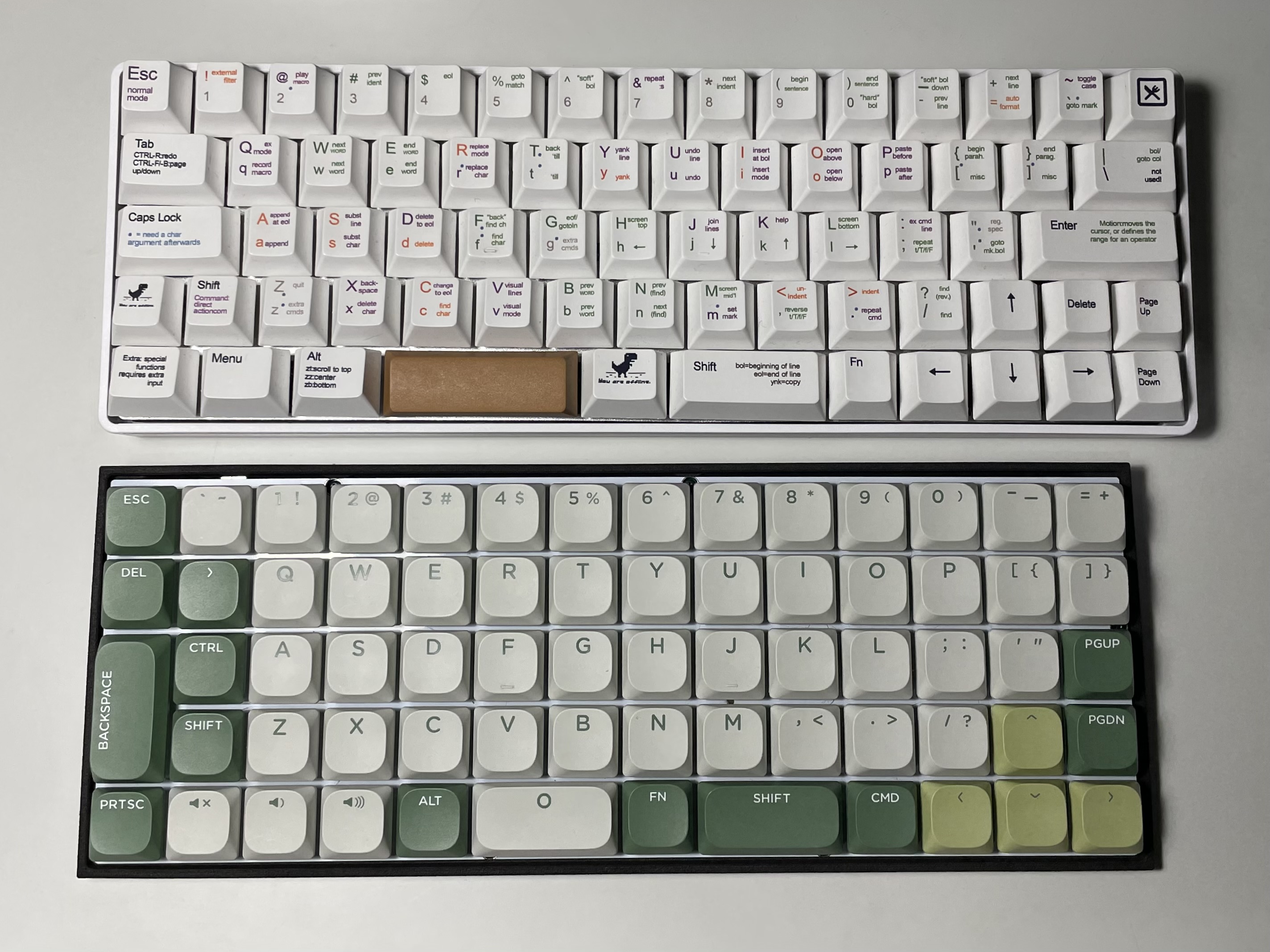 オーソリニア自作キーボード 5×13オーソリニアのロープロファイルキーボード「LALA50