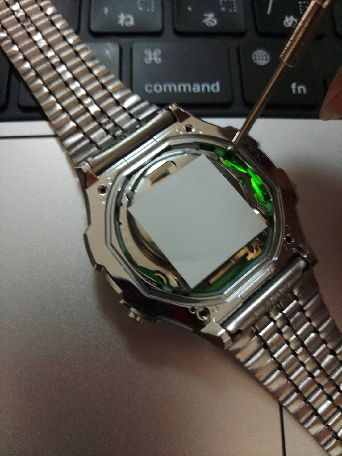 Sensor Watch】cheapCASIOを改造し私だけの褒め腕時計作ってみた #電子