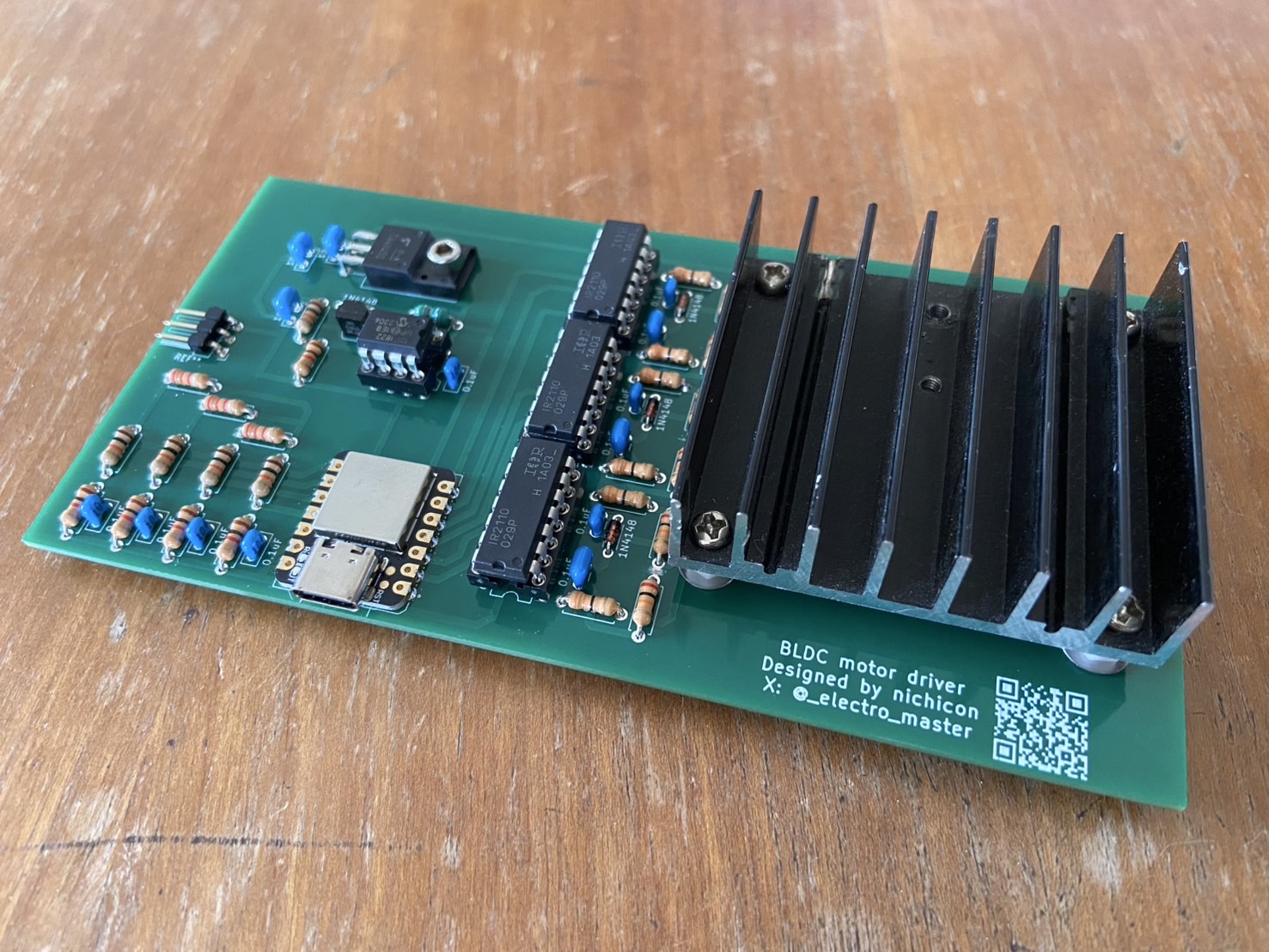 ブラシレスモータドライバの製作 #Arduino - Qiita