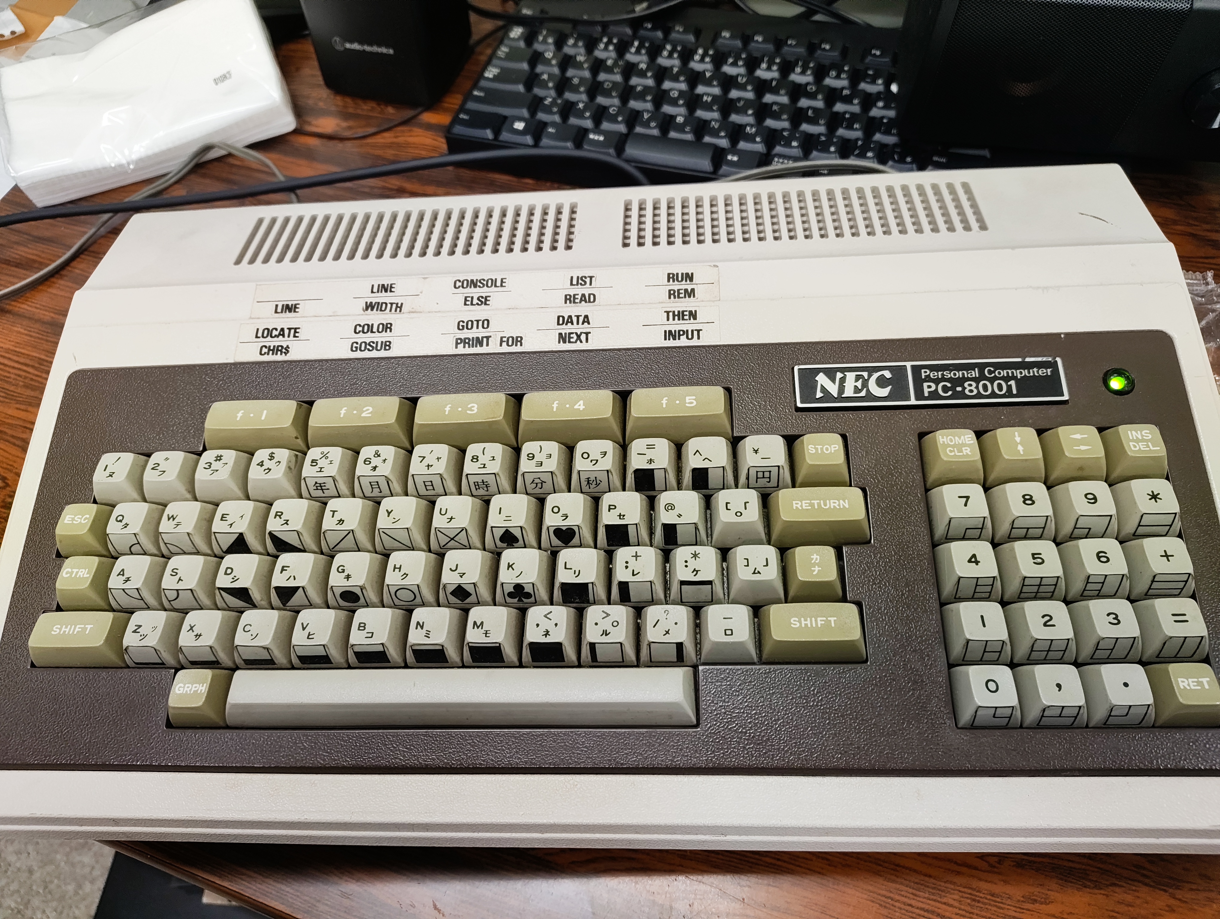 な*ん様 PC-8001 BASIC SOURCE PROGRAM LISTIN PC-8001の使い方を勉強してみよう #初心者 - Qiita