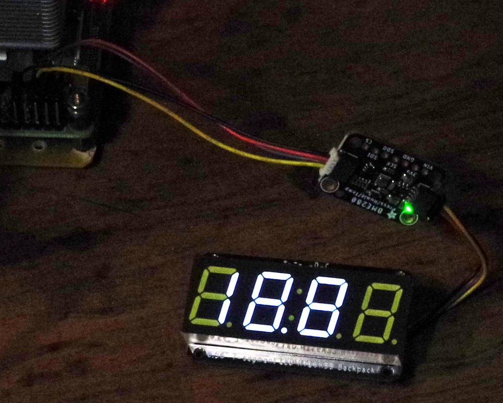 ラズパイ5 2023年10月更新 bookworm ⑤ 4桁7segment LED #Python