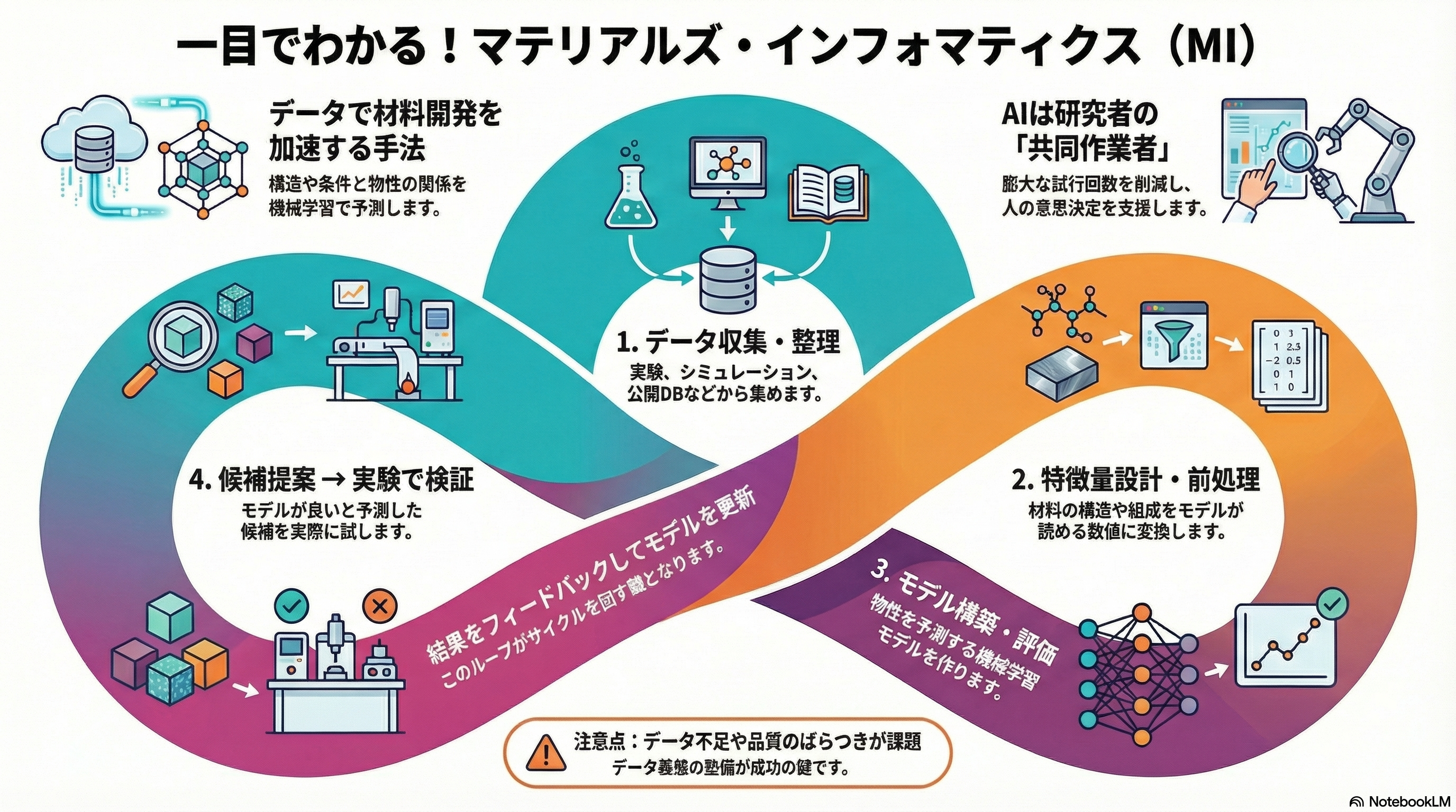 マテリアルズインフォマティクス入門 — データ駆動材料開発の現在地