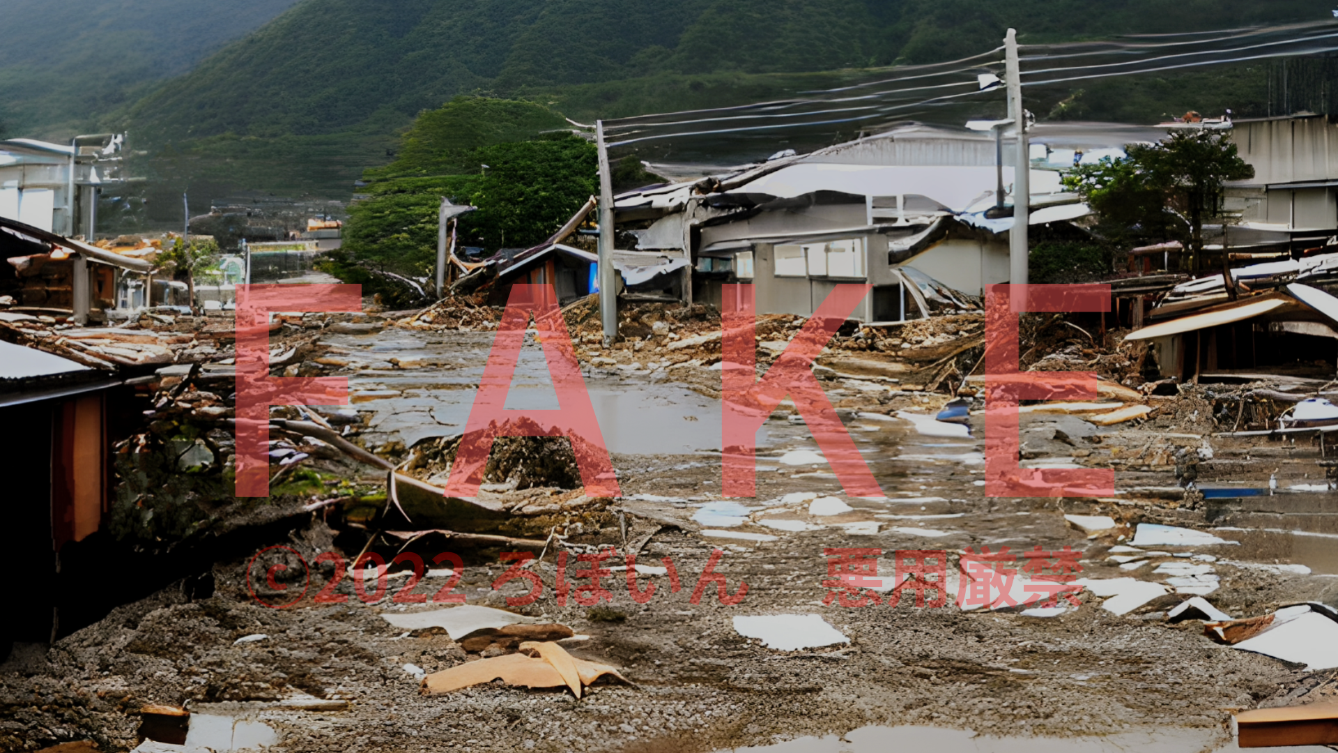 加工して「AIっぽさ」をなくした画像