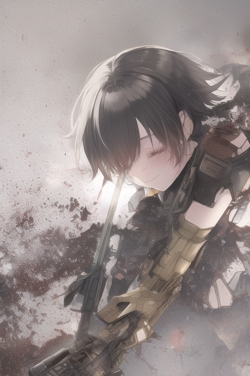 {{{masterpiece}}},{{{{{{collapse}}}}}},{glitch},closed eyes,{{{{{A girl_vanish into particles}}}}},{idolmaster}, particle,disappearing gradually,black hair, very short hair, (, wounded from explosio.jpeg